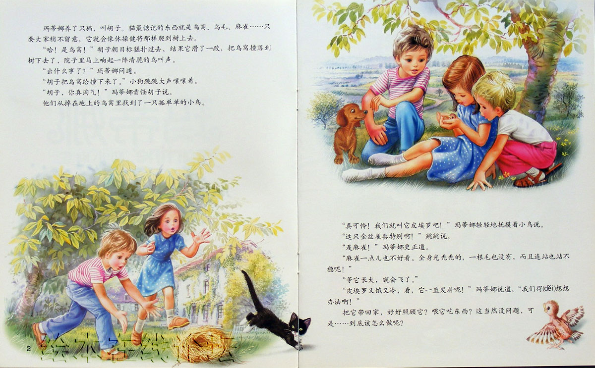 玛蒂娜和小麻雀 (02),绘本,绘本故事,绘本阅读,故事书,童书,图画书,课外阅读